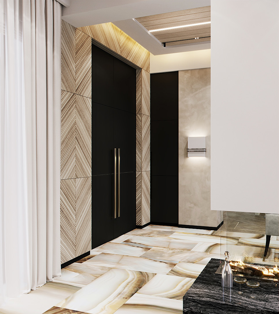 Дизайн-проект интерьера. Усадьба Каменка.