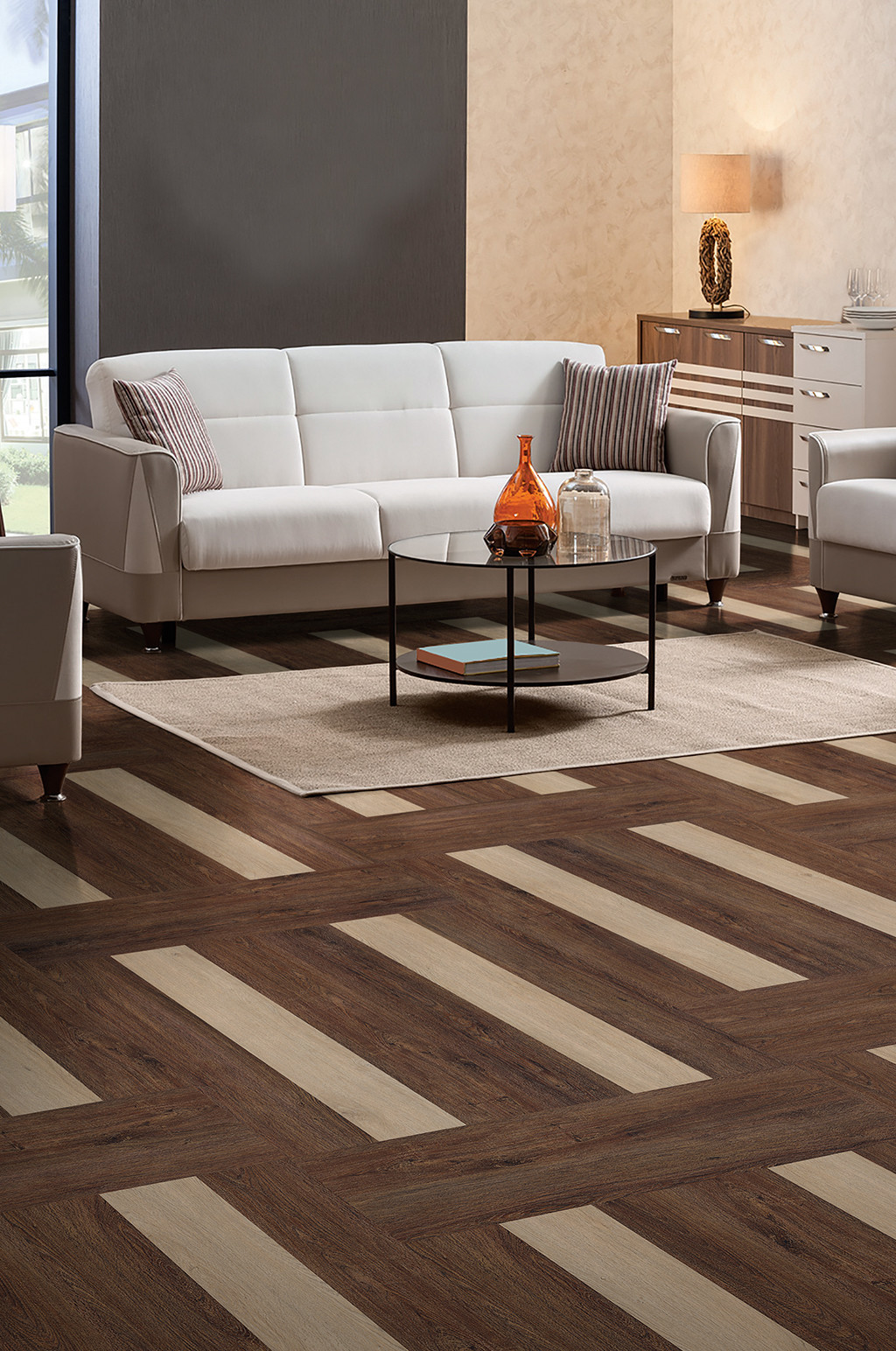 Продукция Tarkett в гостиных