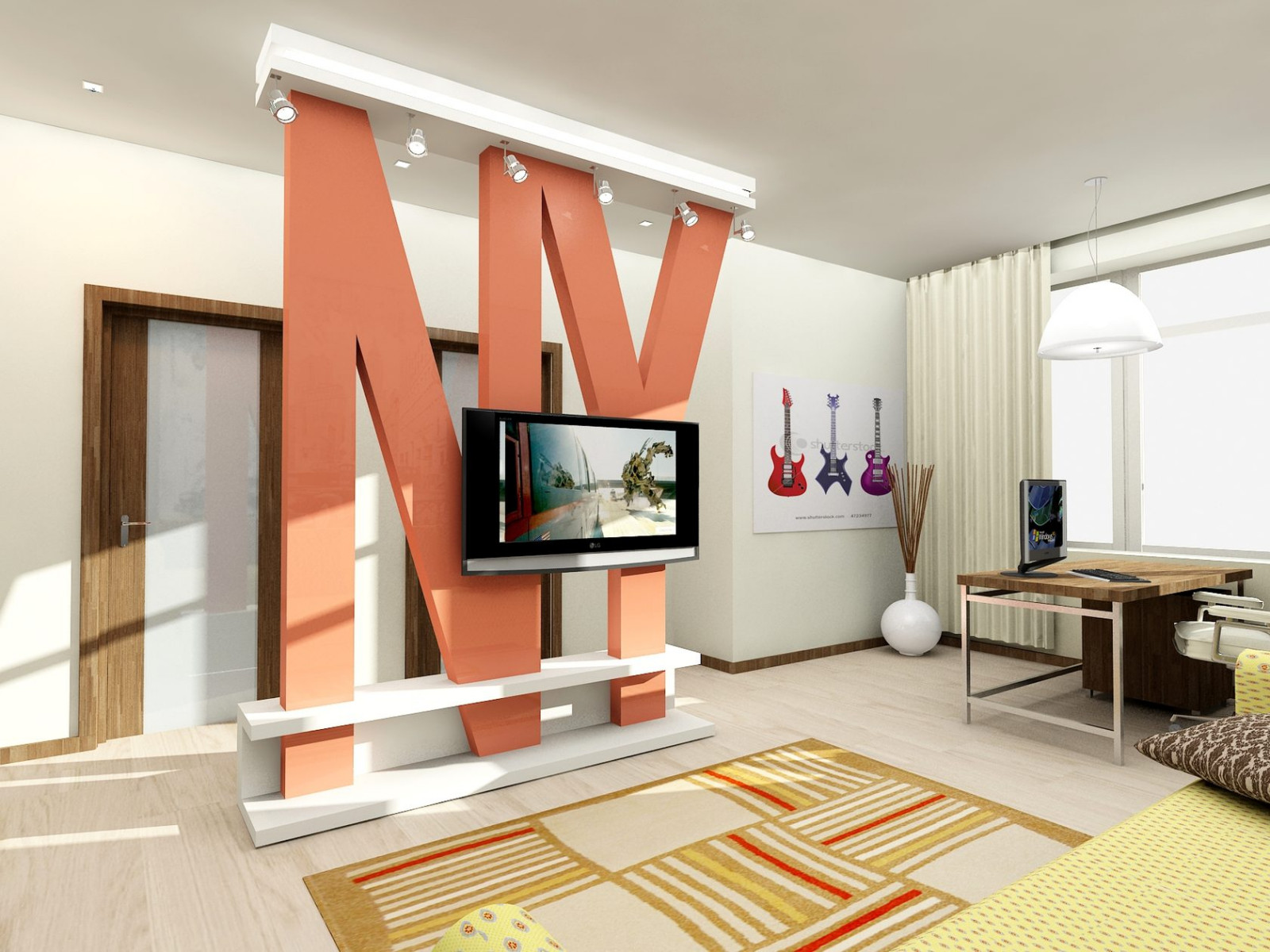 Проект интерьера дома 1200 м2 в г.Москва