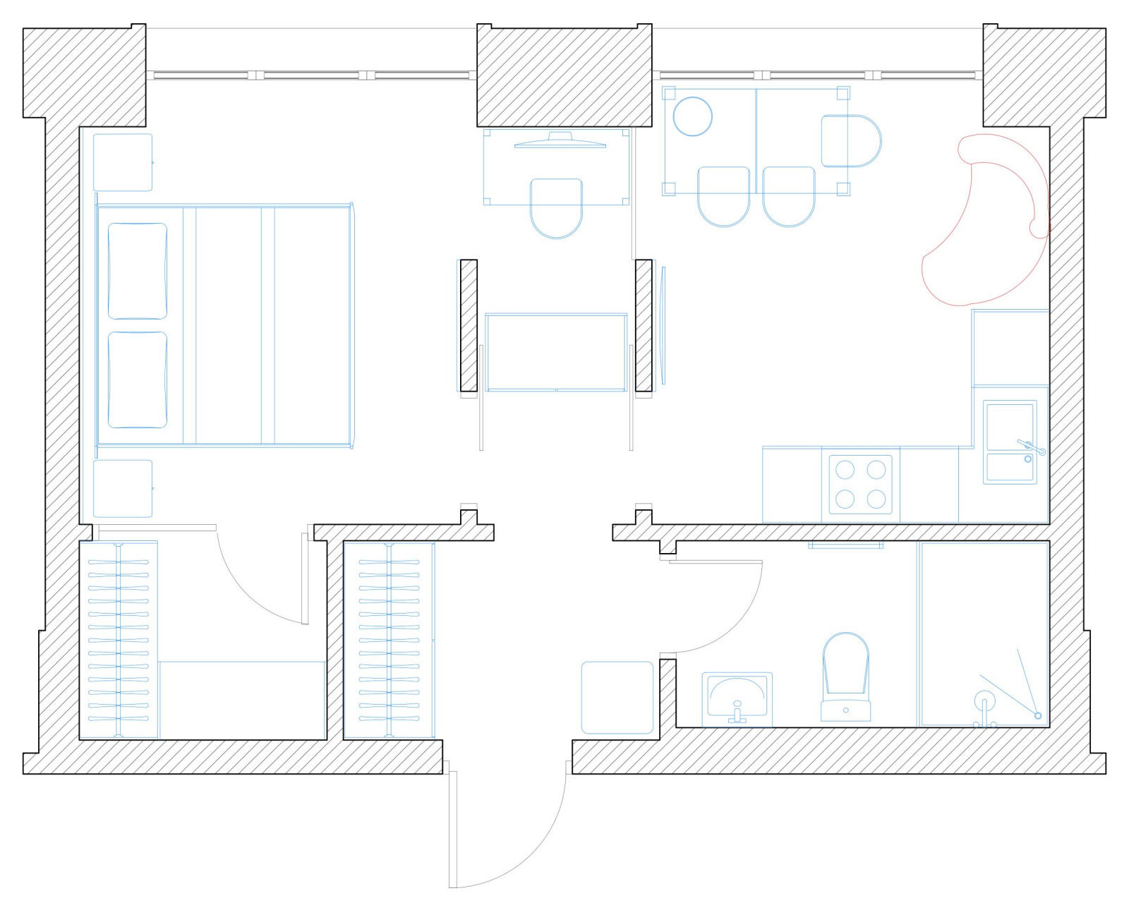 Квартира для бабушки  и дедушки