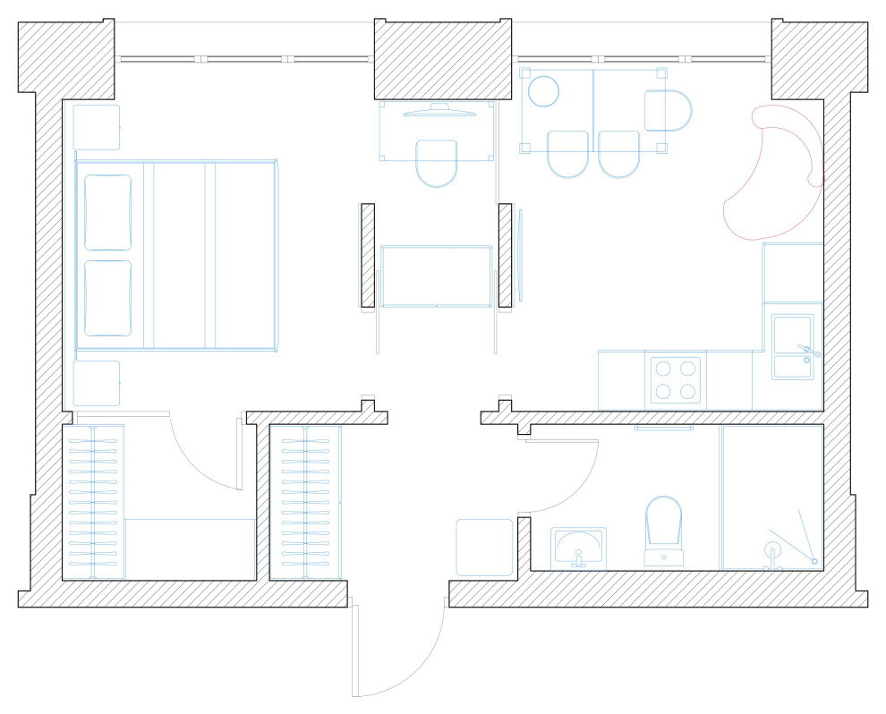 Квартира для бабушки  и дедушки
