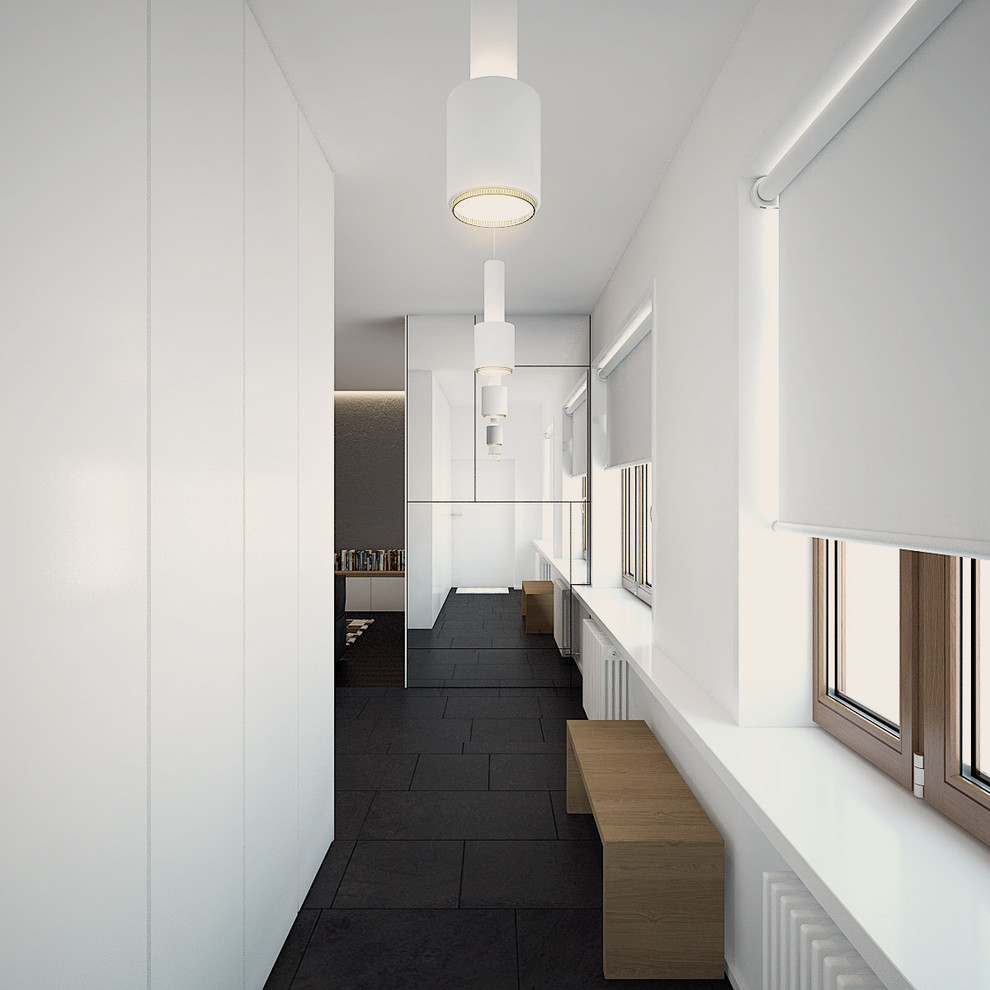 Обложка проекта: Частная квартира с лаконичным интерьером.