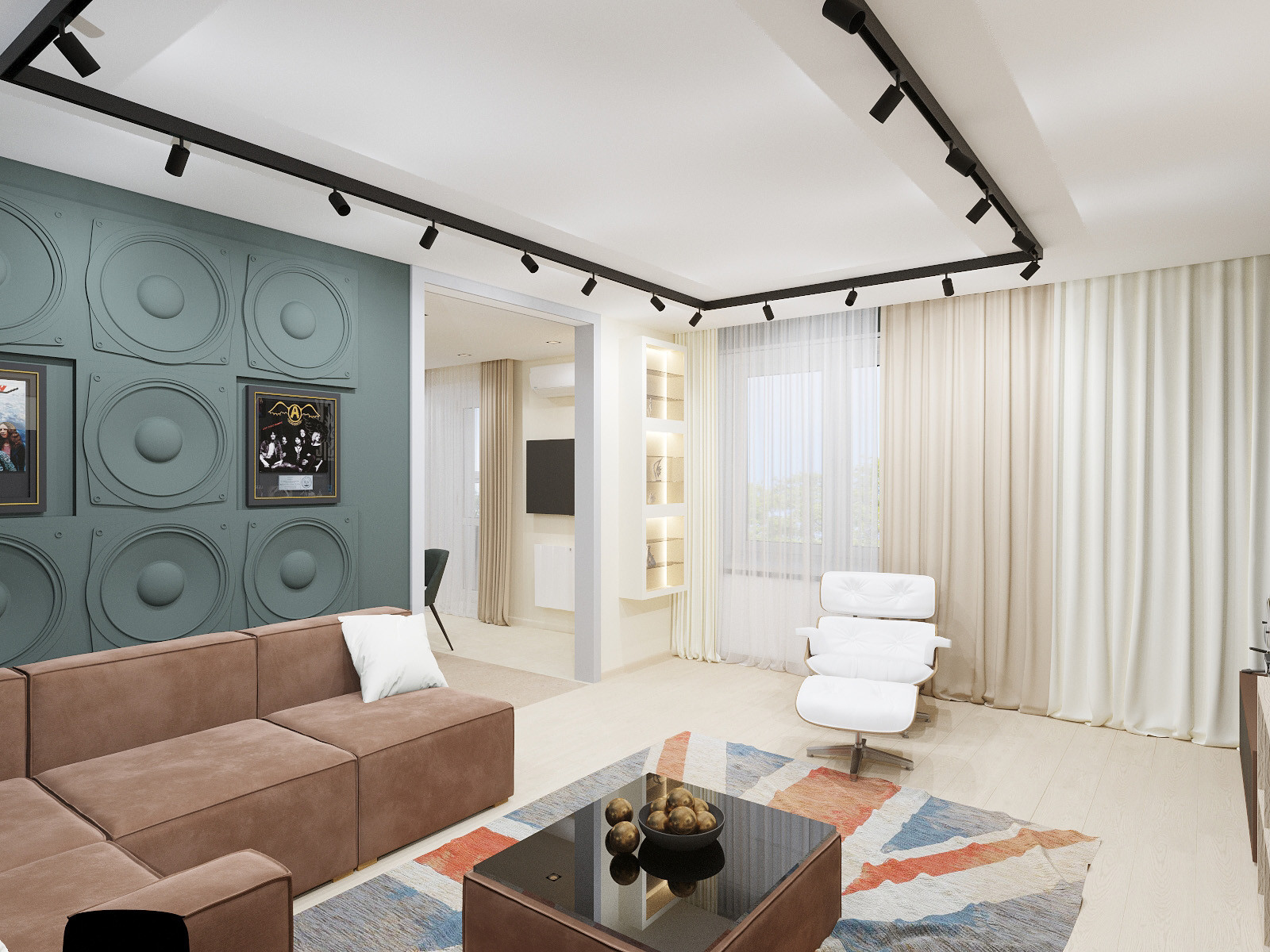 Квартира для "рокера".