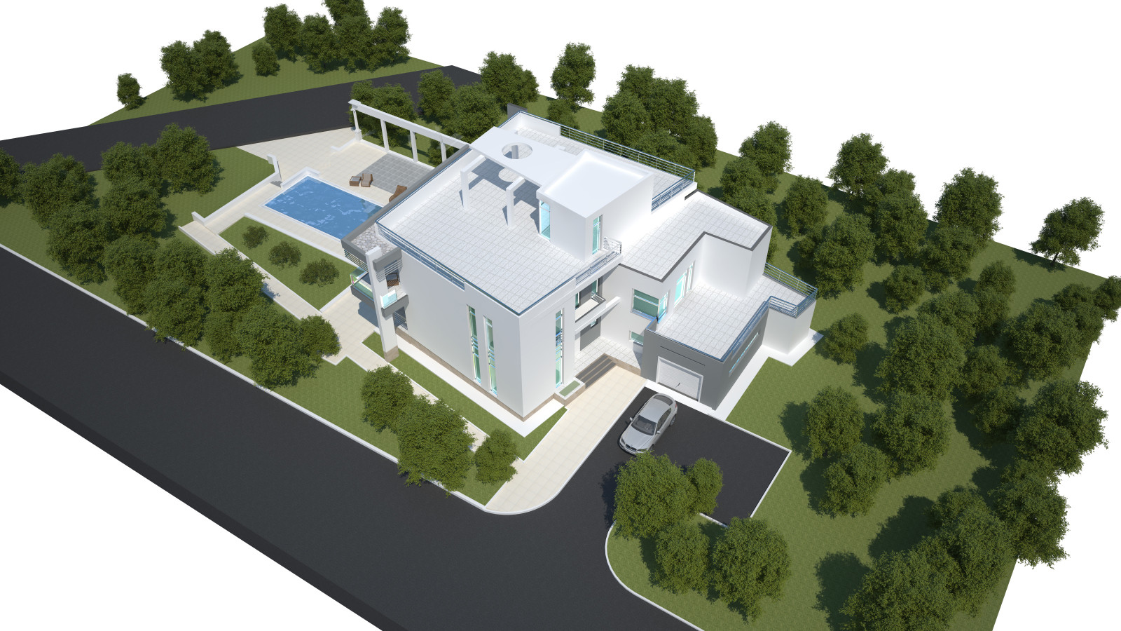 Проект дома в SantJordi D Alfama(Испания)