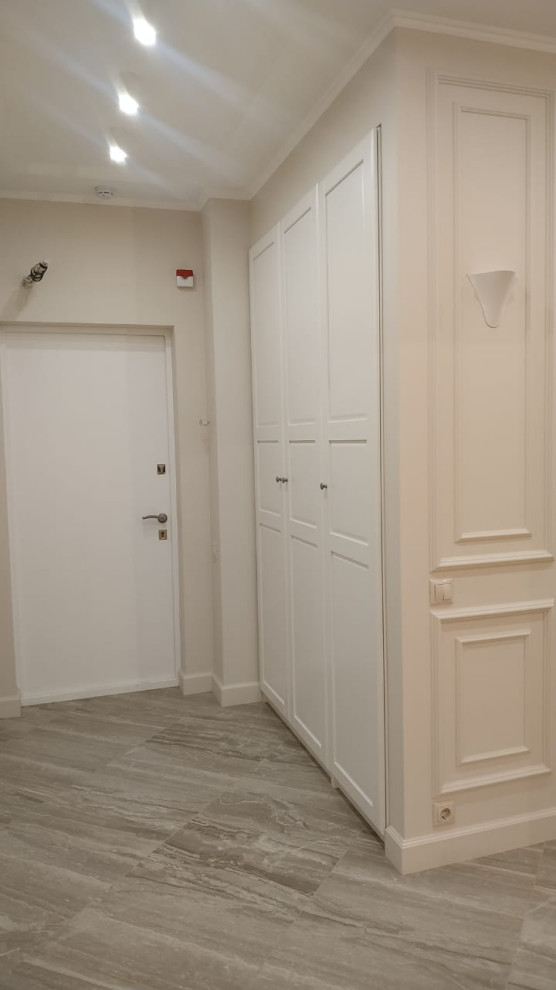 Светлый интерьер однокомнатной квартиры 38 кв.м.