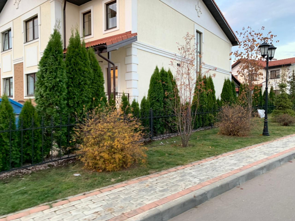 Ландшафтный дизайн в поселке "Жуковка"