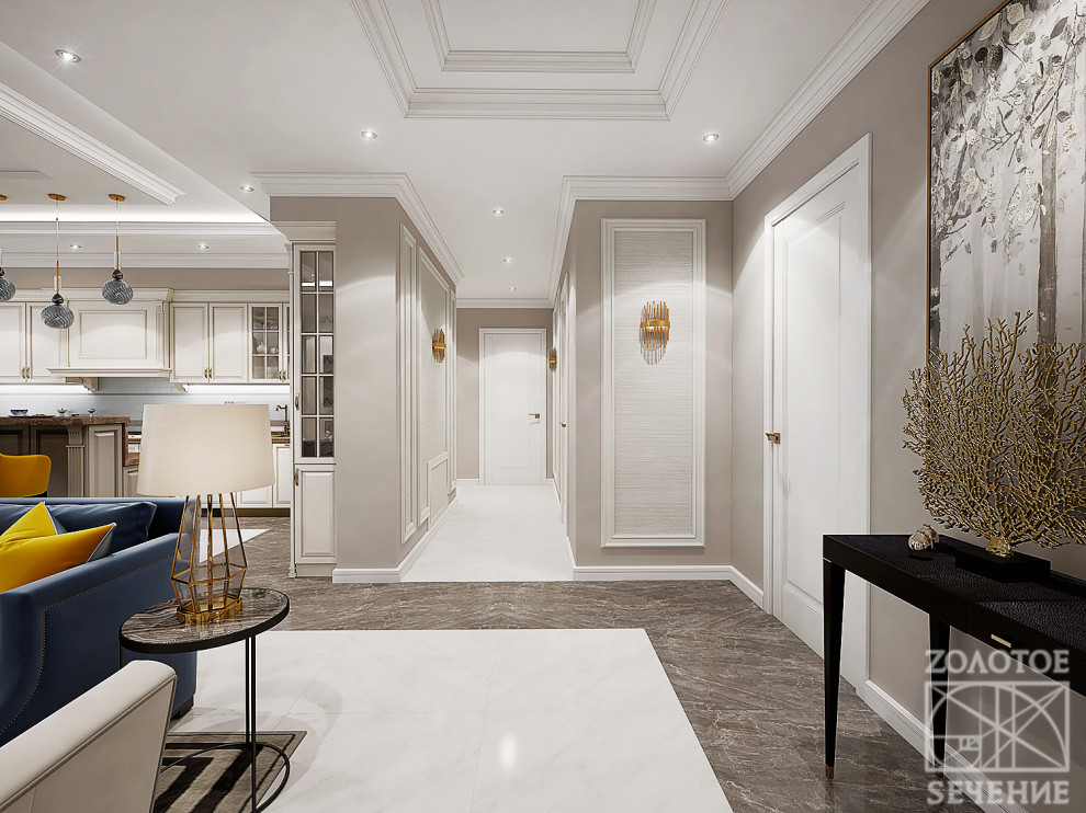 Современная классика в интерьере загородного дома