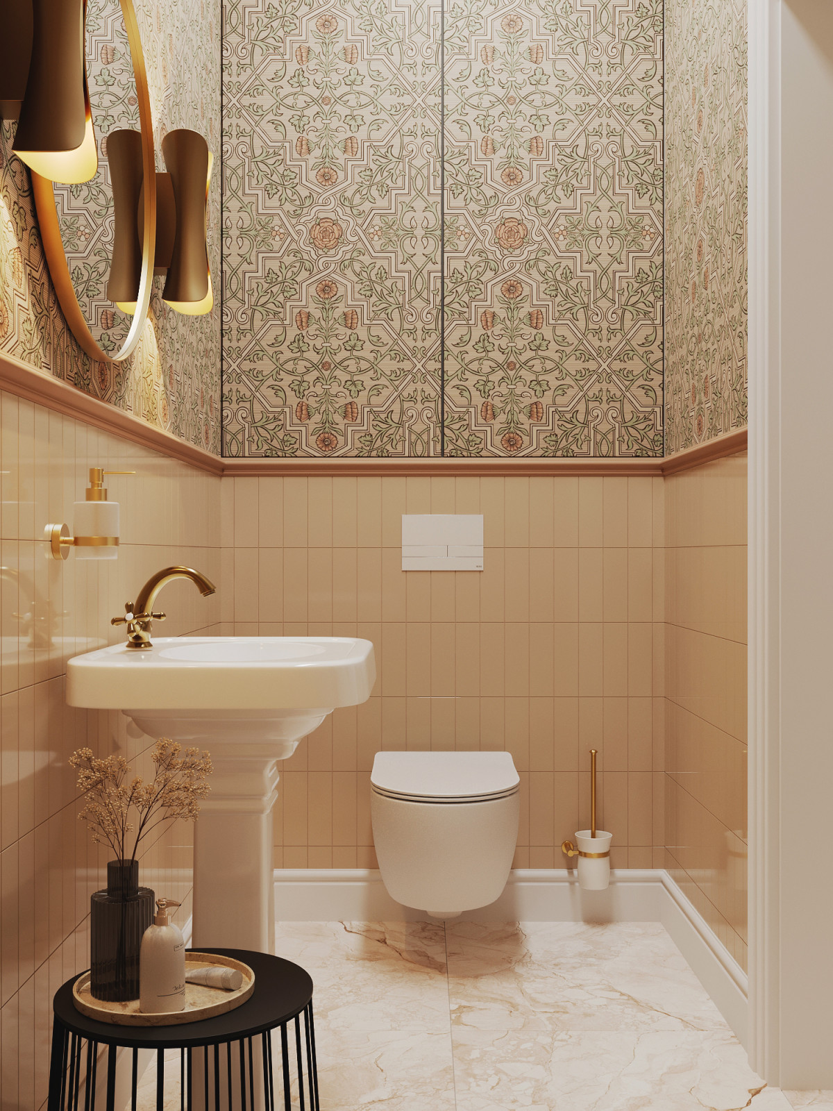 Дом с арочными окнами