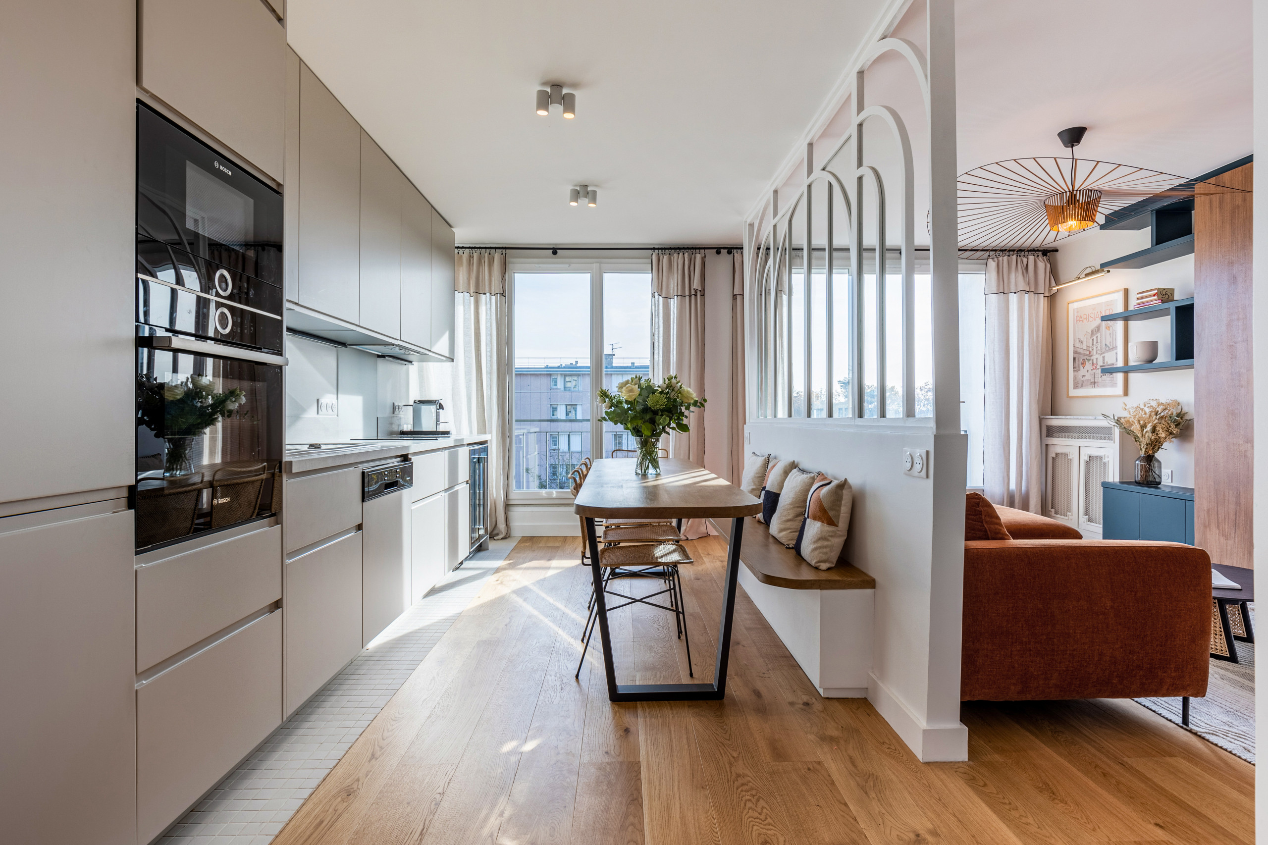 Фотоохота: 27 кухонных уголков на французский манер