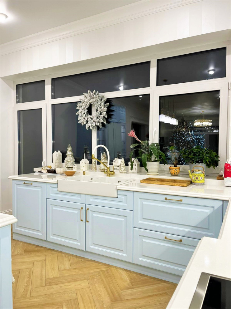 Обложка проекта: Кухня в загородный дом Грин Парк