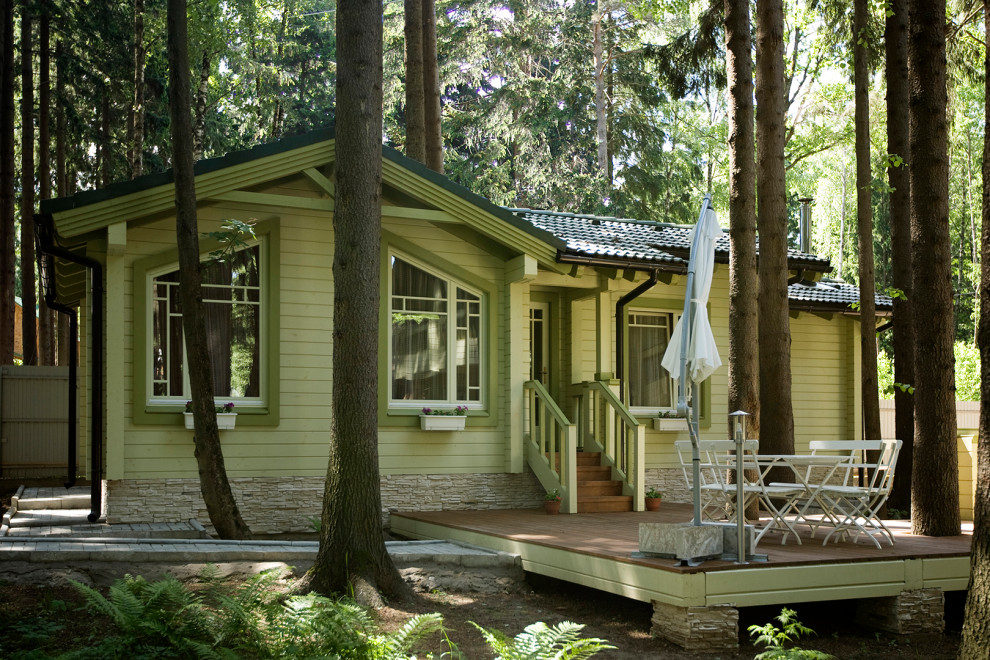 Терраса и дом