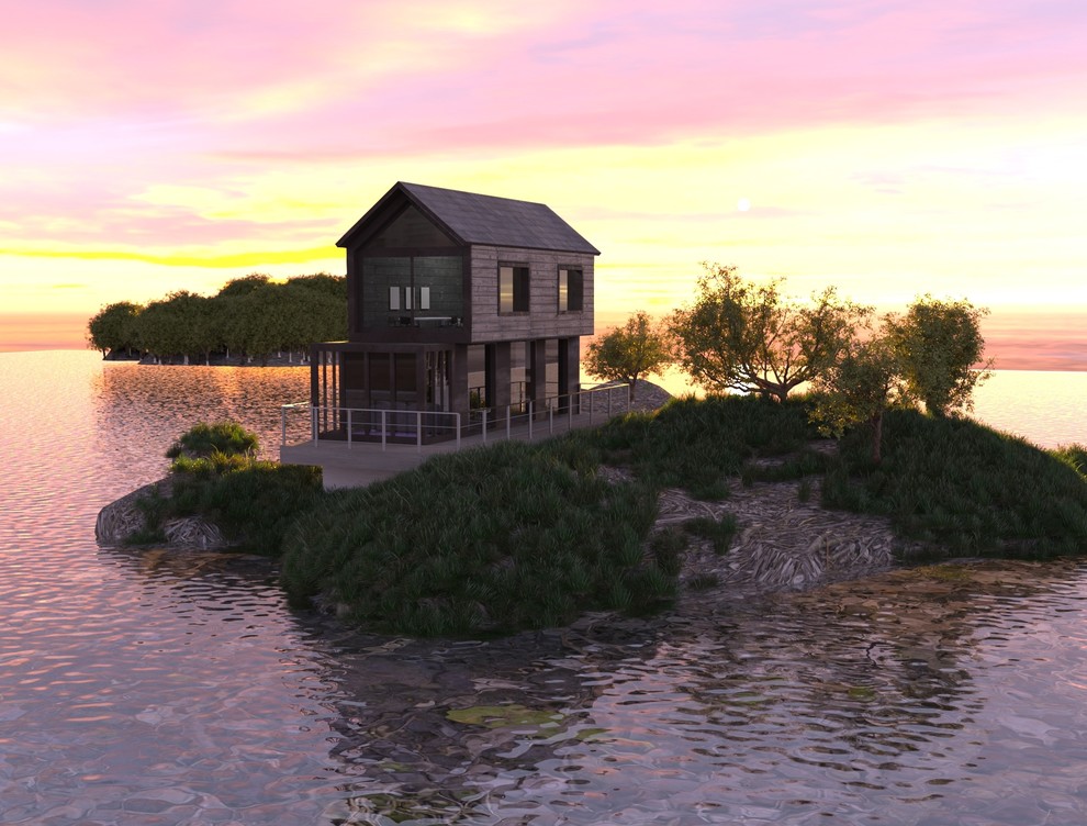 Обложка проекта: Дом на острове