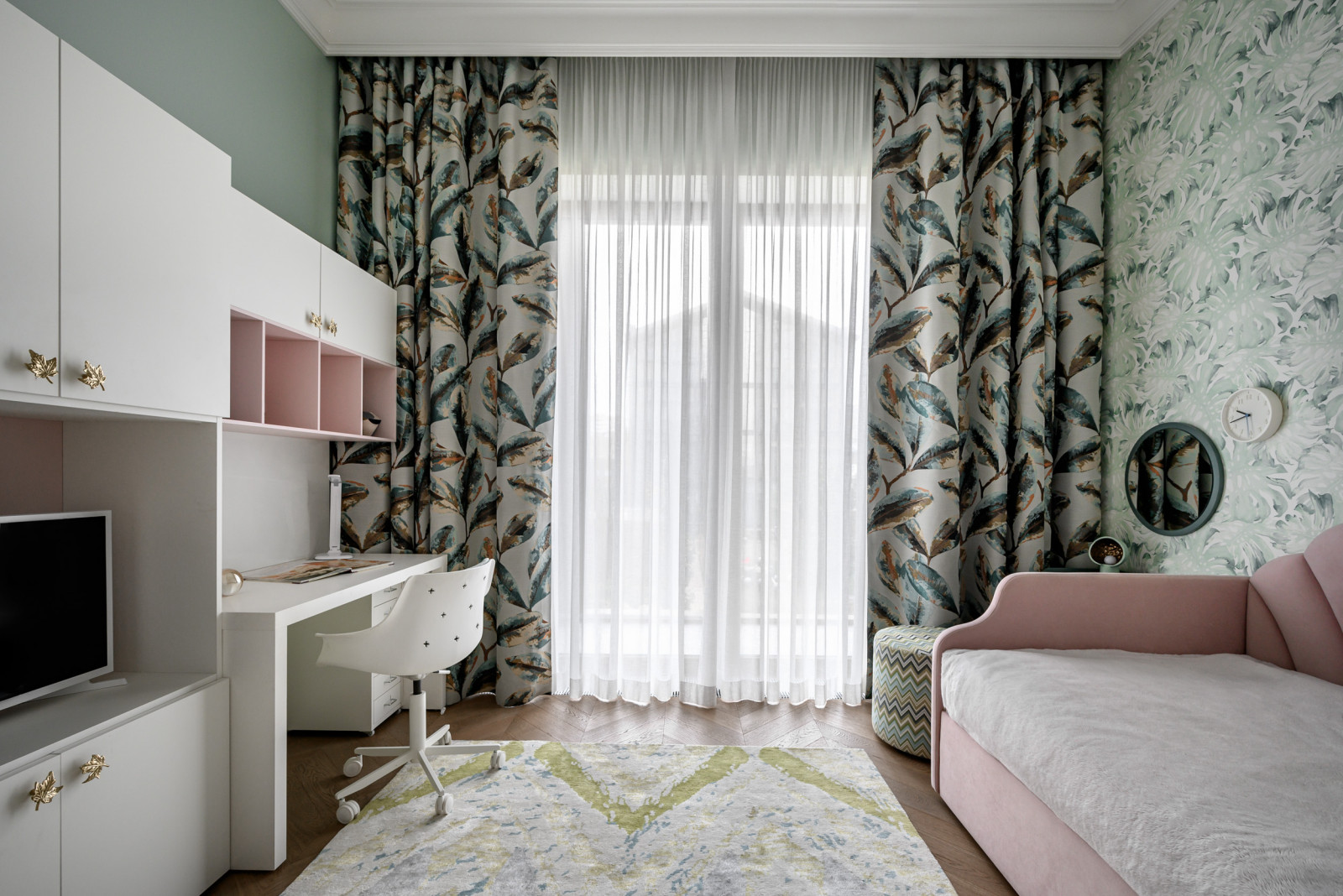 Обложка проекта: Фотосъемка реализованного дизайн-проекта в ЖК «САДОВЫЕ КВАРТАЛЫ»