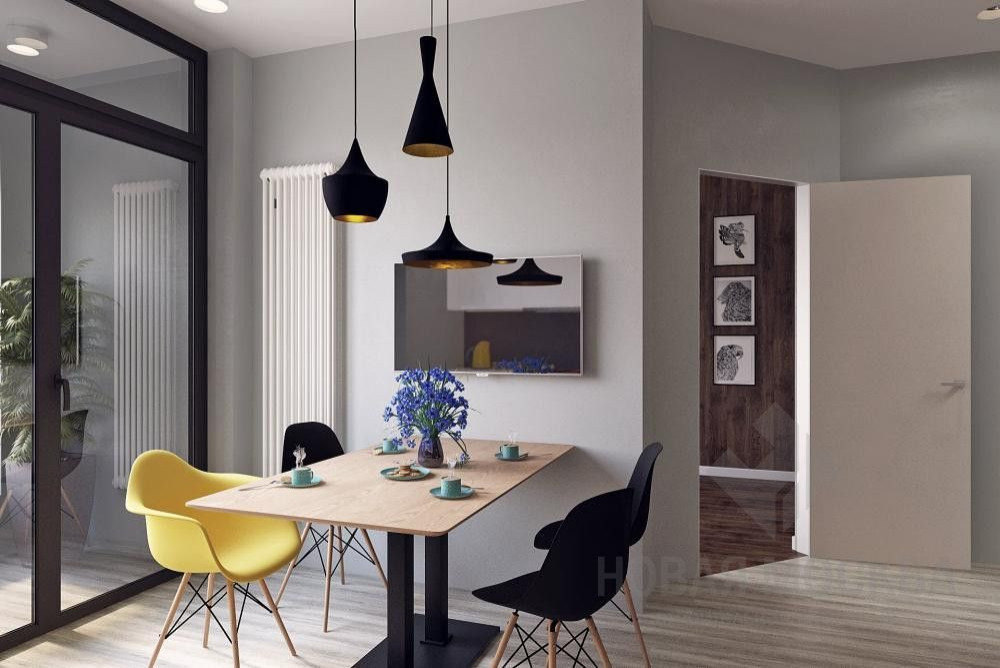 Дизайн-проект однокомнатной квартиры 42 кв.м. в ЖК «Рассказово»