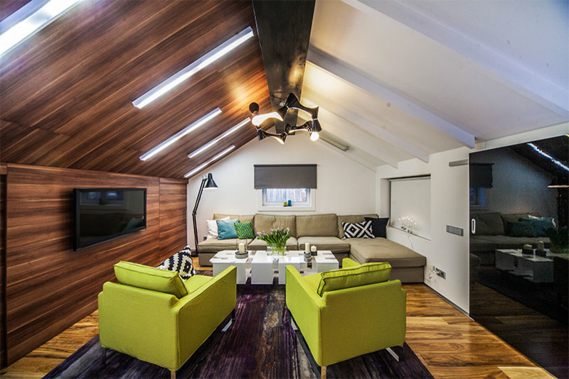 Скандинавская мансарда