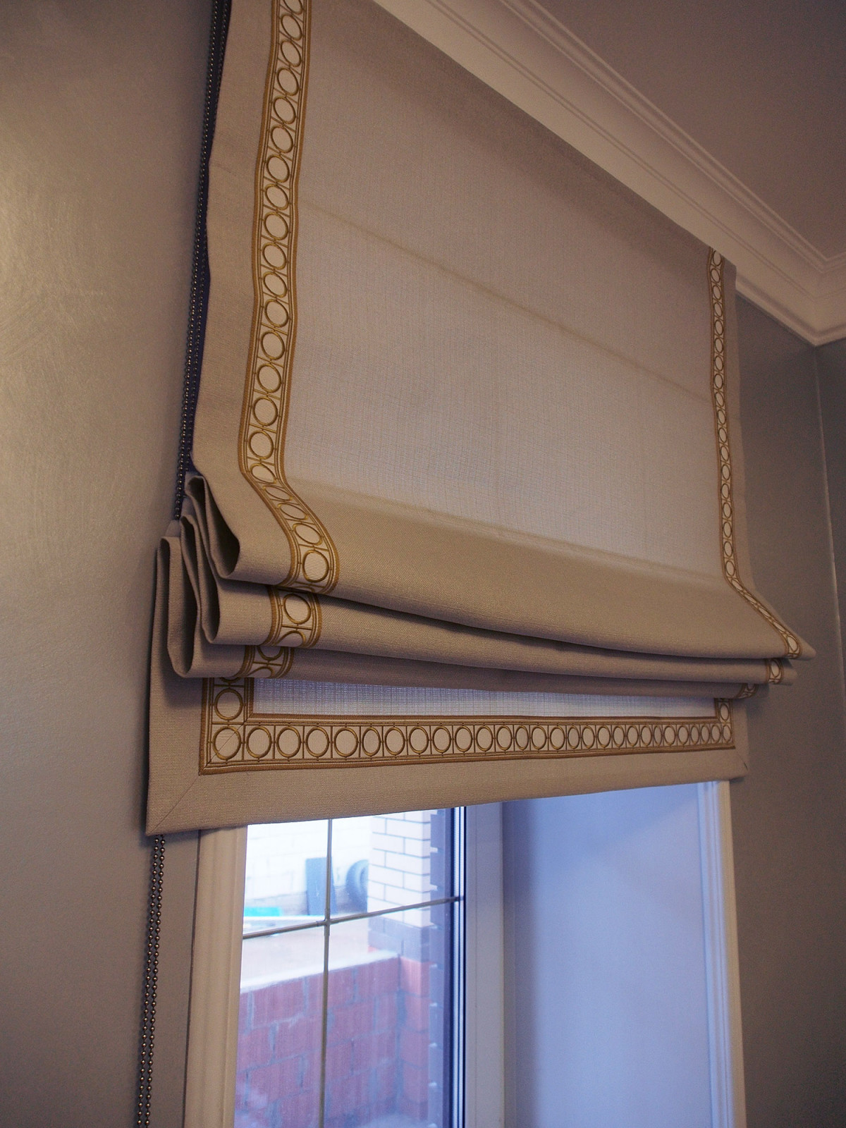 Оформление текстилем загородного дома в Морозово