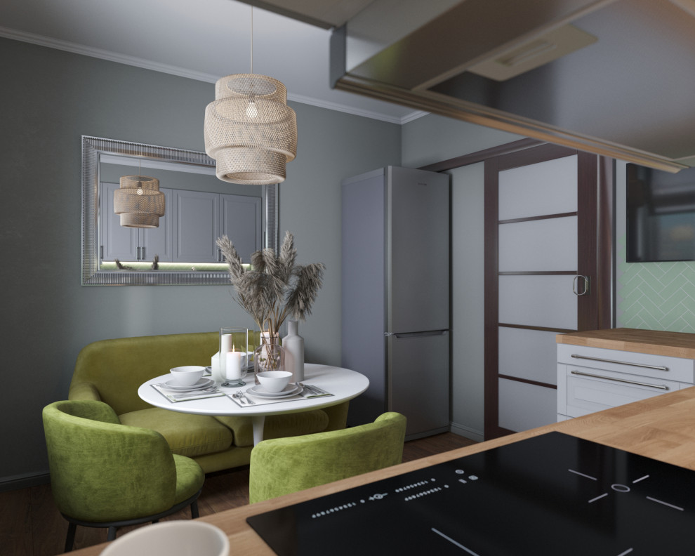 Обложка проекта: кухня-гостиня 10 кв.м.