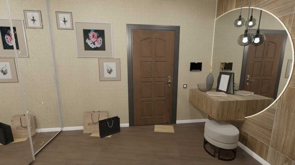 Дизайн проект прихожей-коридора