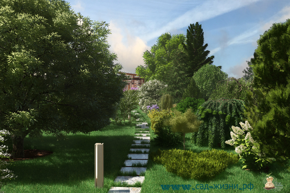 Обложка проекта: Ландшафтная визуализация