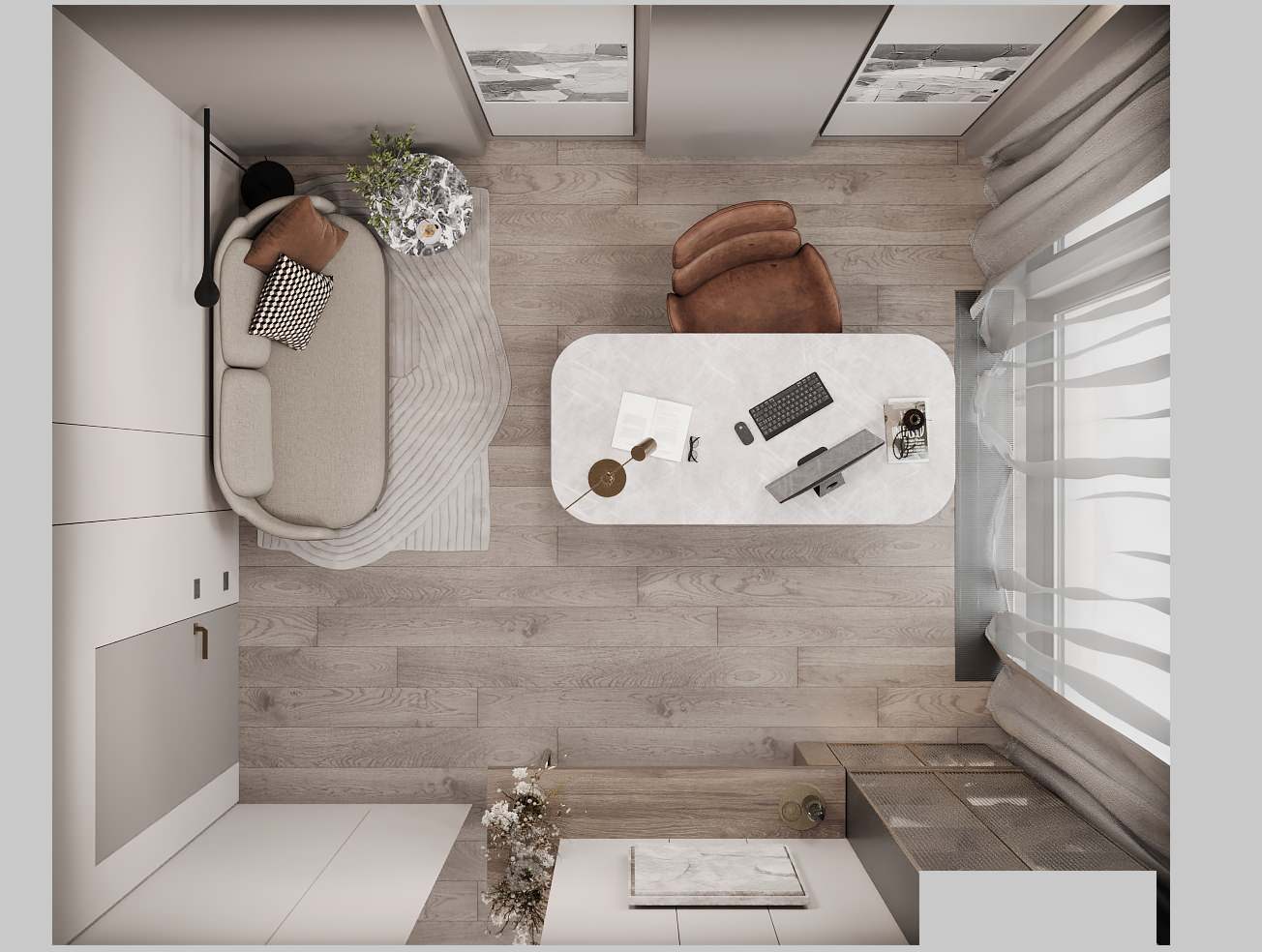 Разработка проекта интерьера квартиры