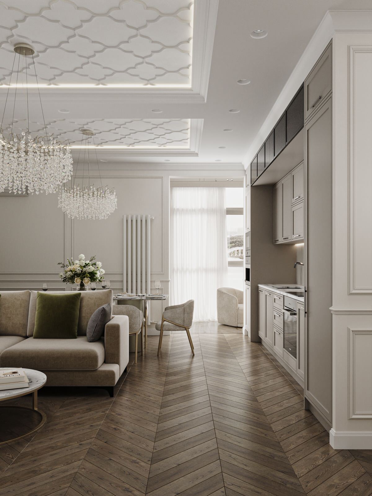 Обложка проекта: Квартира в ЖК "Маяк"