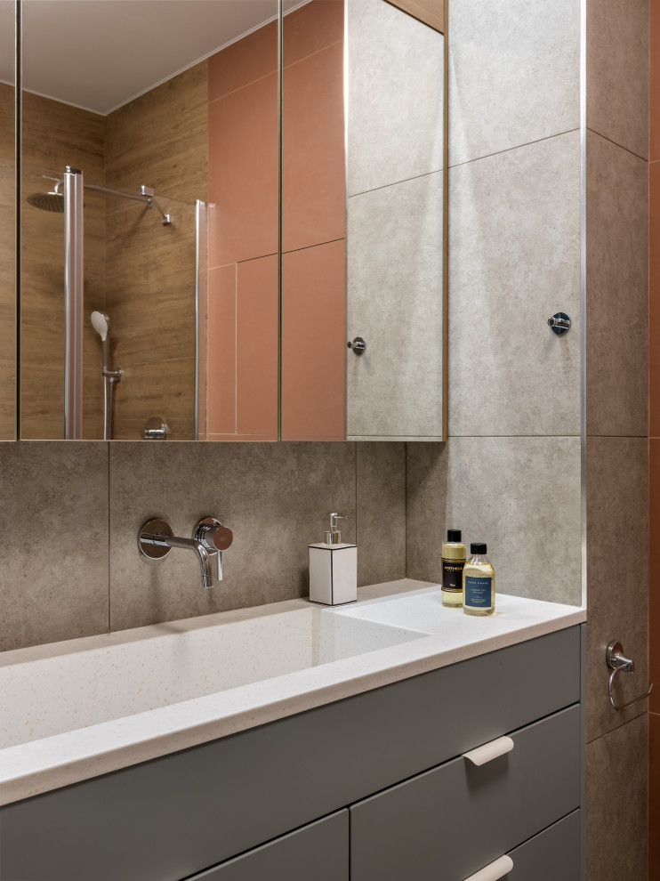 Бетон и пудра