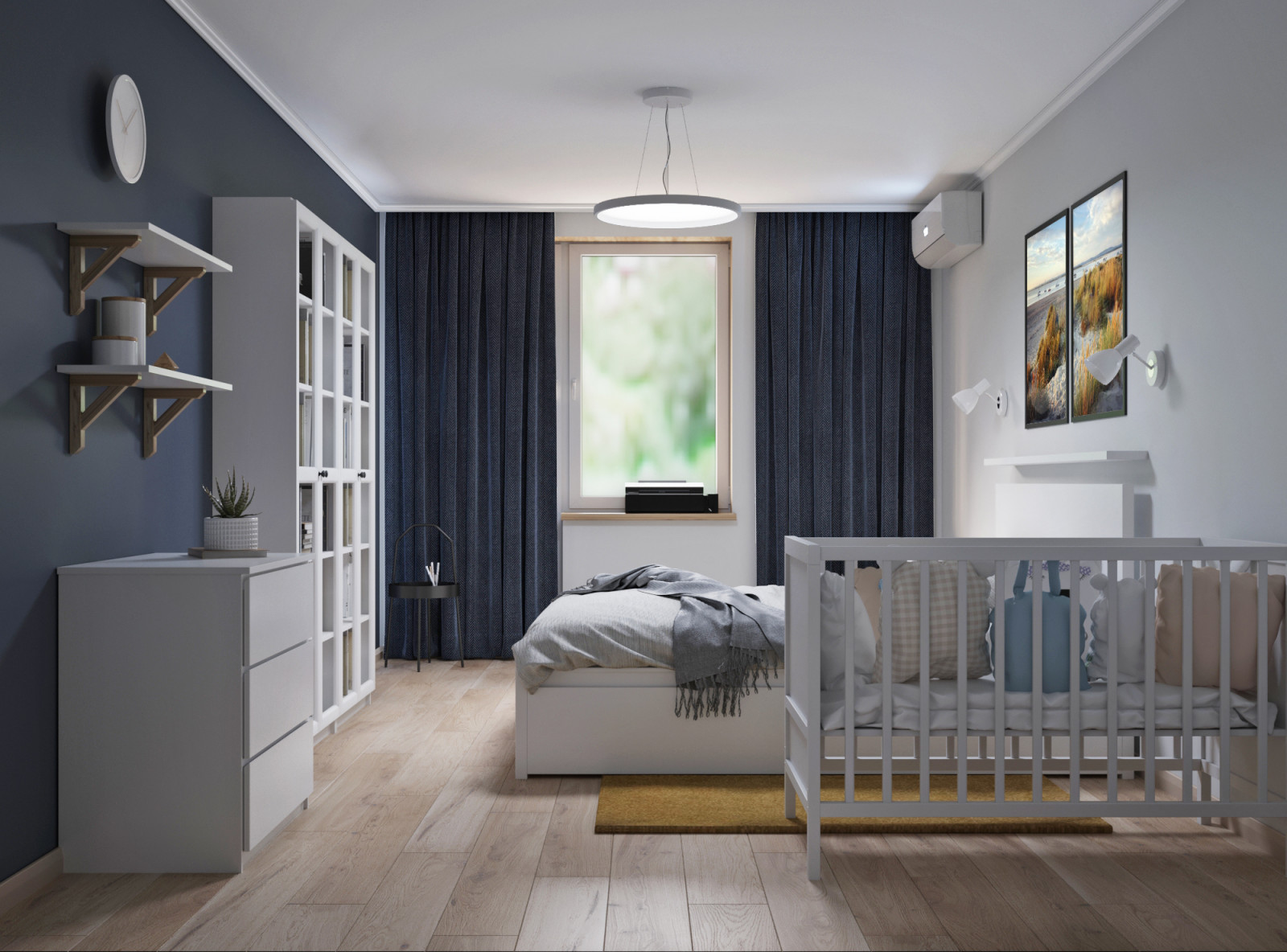 СПАЛЬНЯ В ЖК ДОМ НА ВОЛГЕ