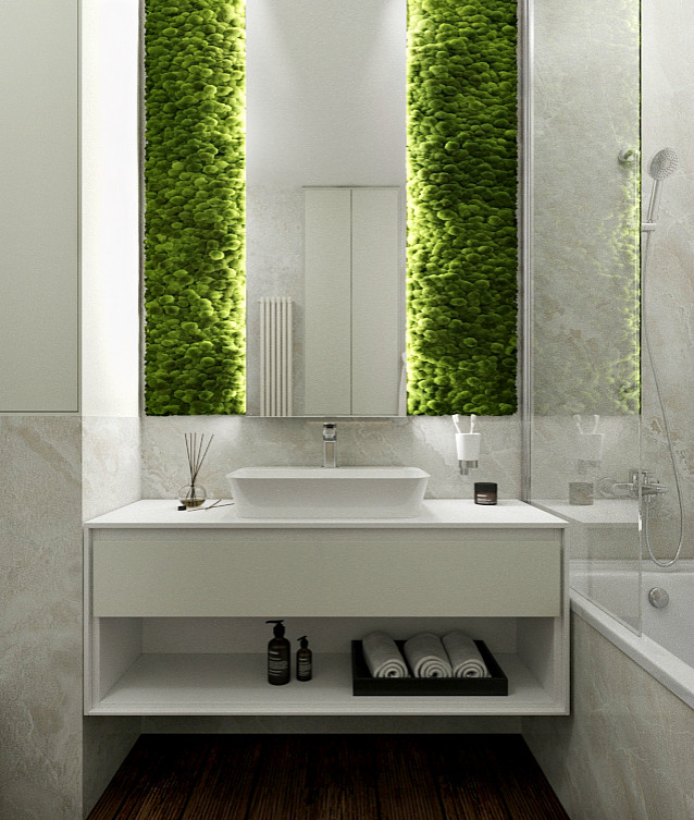 Обложка проекта: Ванная комната в современном стиле