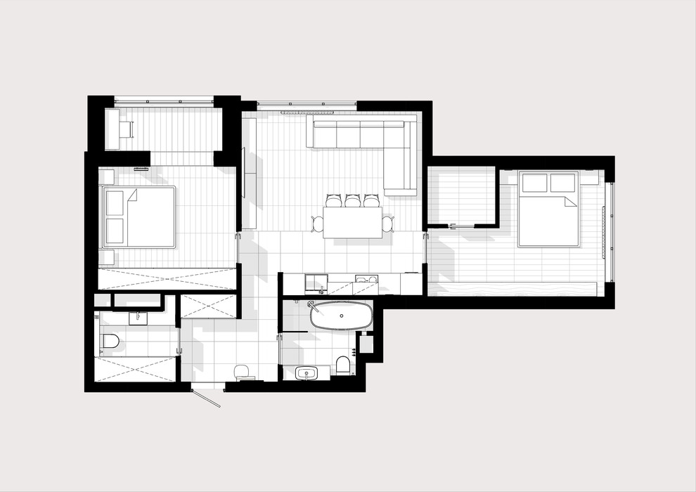 ЖК Наследие 77м2