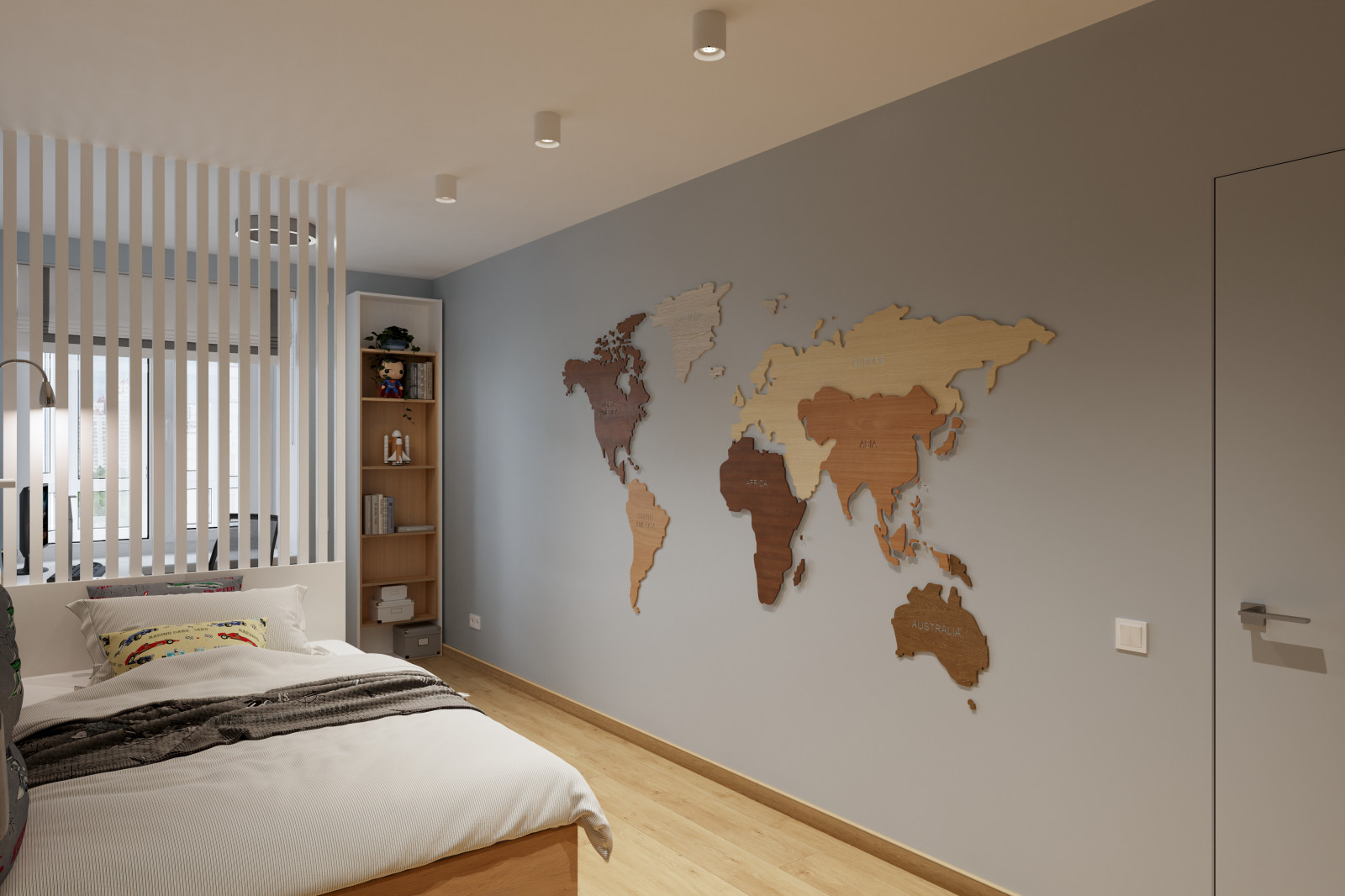 Переустройство детской комнаты для двух мальчиков