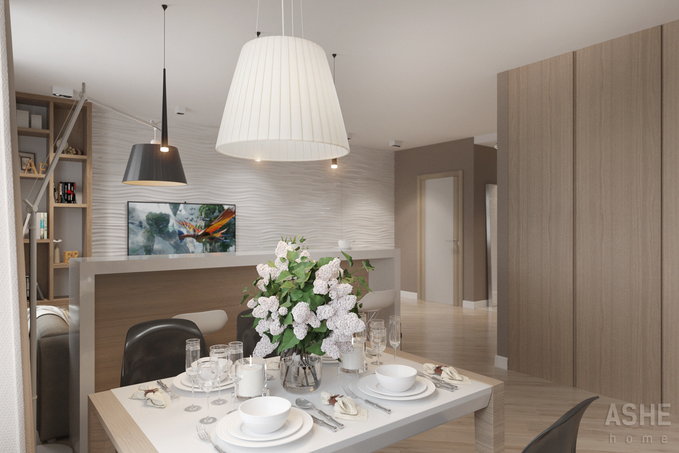 Обложка проекта: Квартира Комсомольская 107