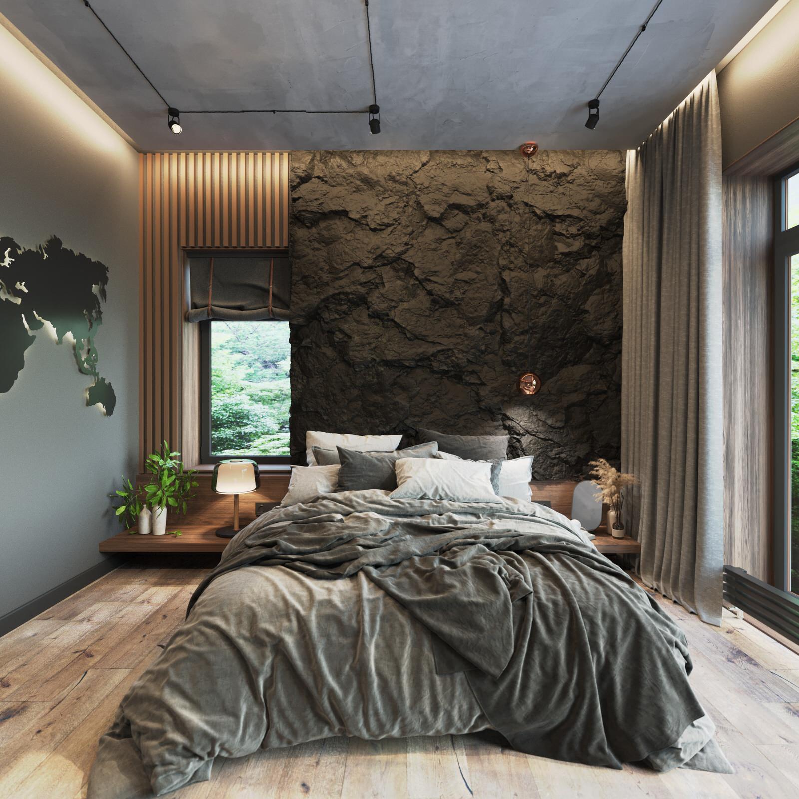 кухня-гостиная, спальня дома в КП Первомайский