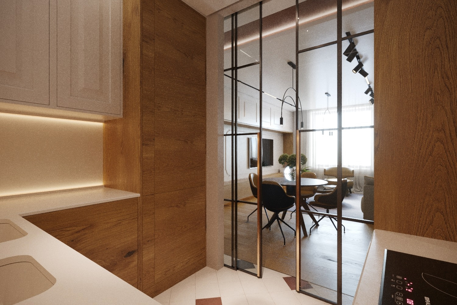 Минимализм в 47 м.кв.