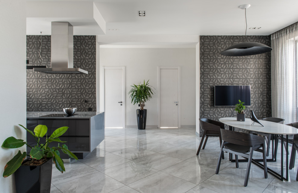 Обложка проекта: Интерьер кухни в коттедже