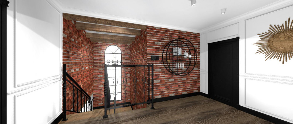 Дом в смешанном стиле