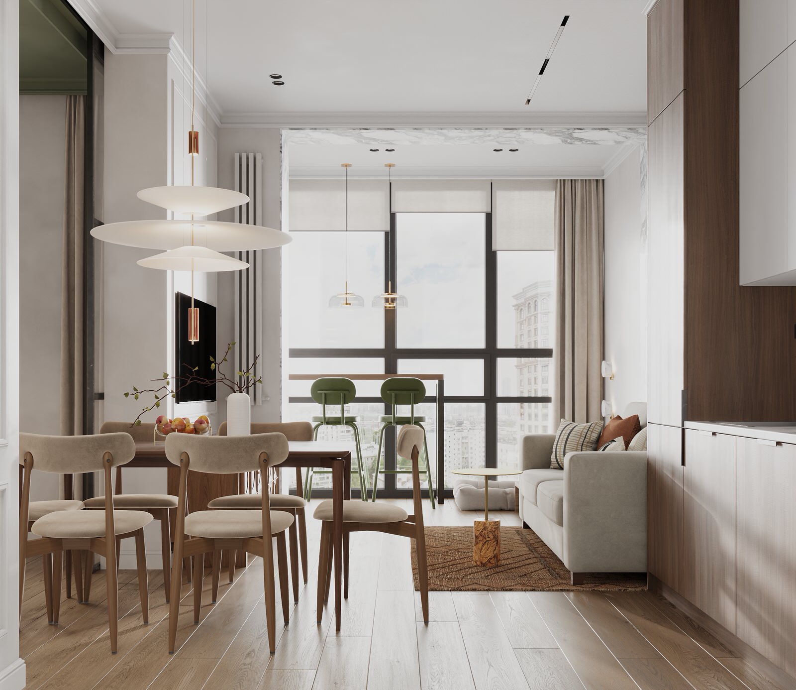 Кухня-гостиная