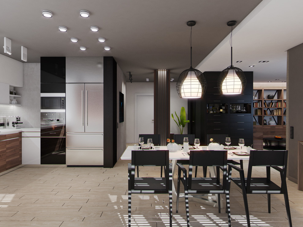 Loft в темных тонах