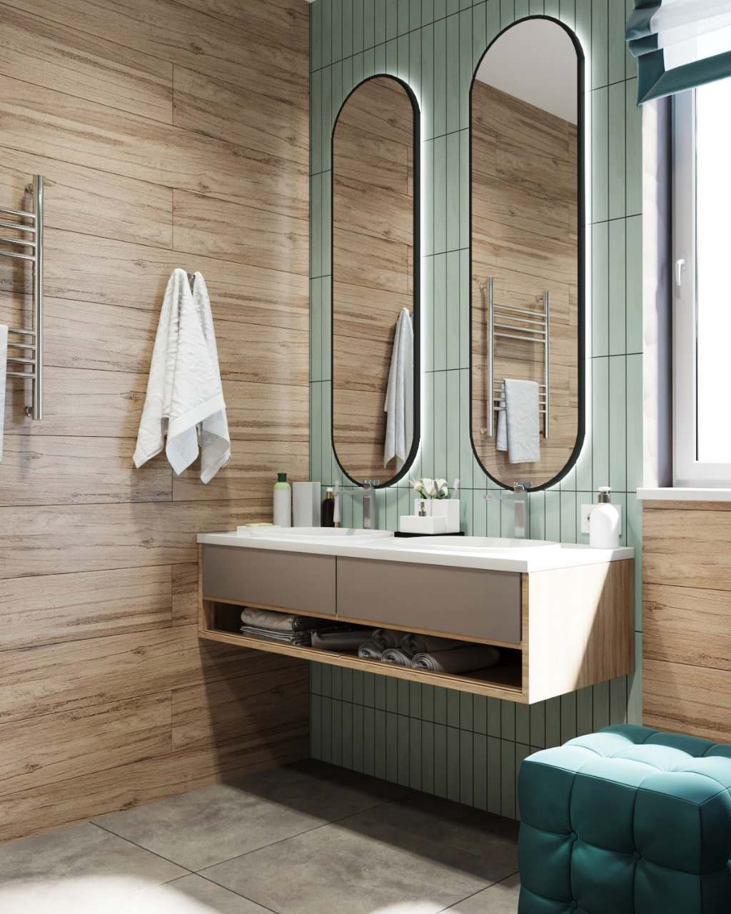 Интерьер дуплекса в КП Федоскино