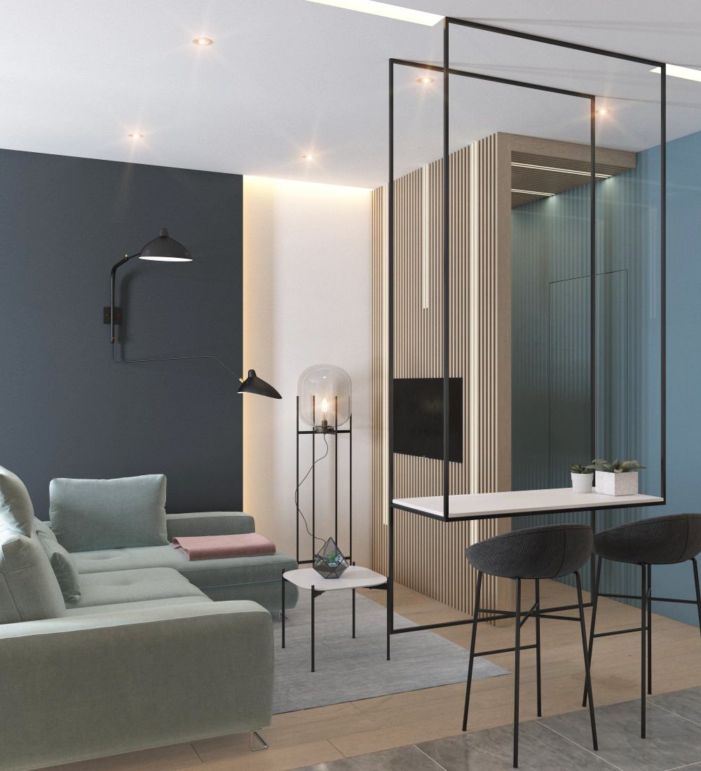 Квартира для молодой семьи с двумя детьми