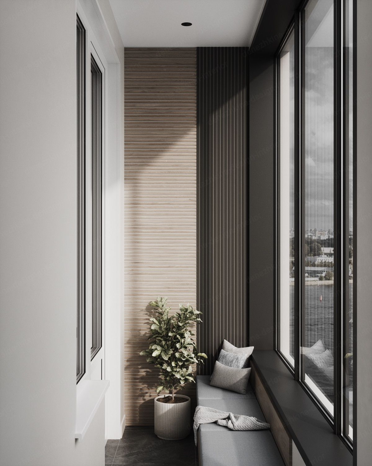 Дизайн проект 3 комнатной квартиры - ЖК Резиденция Архитекторов