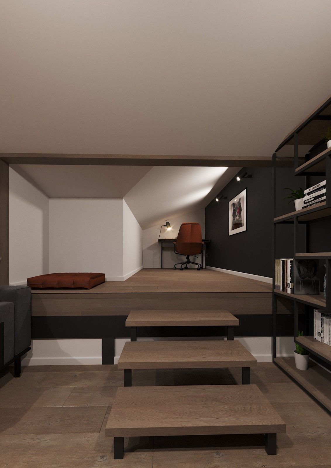 Дизайн интерьера таунхауса в Ростове