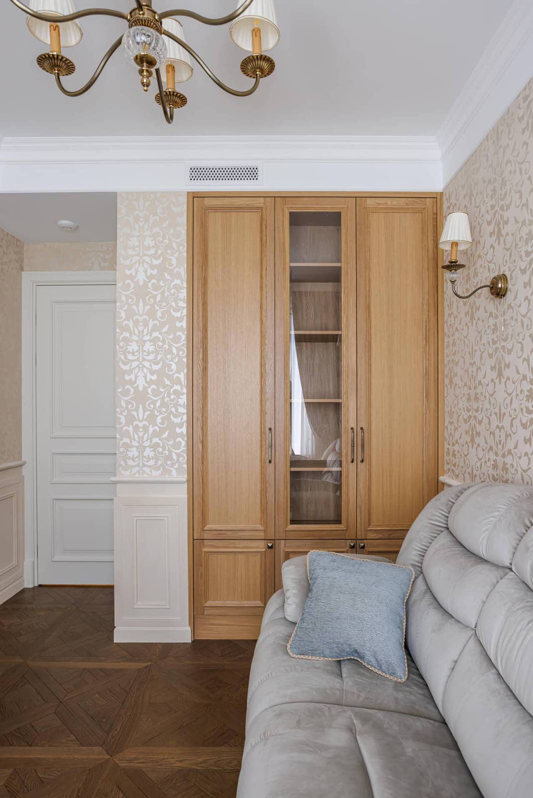 Дизайн и ремонт квартиры на 1ой Тверской-Ямской улице — Игра в классику