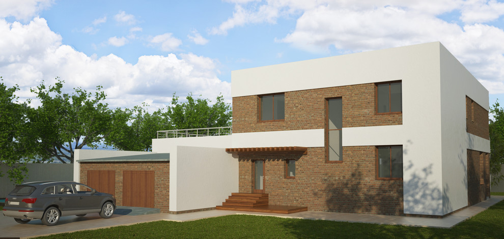 Обложка проекта: Жилой дом на берегу Волги