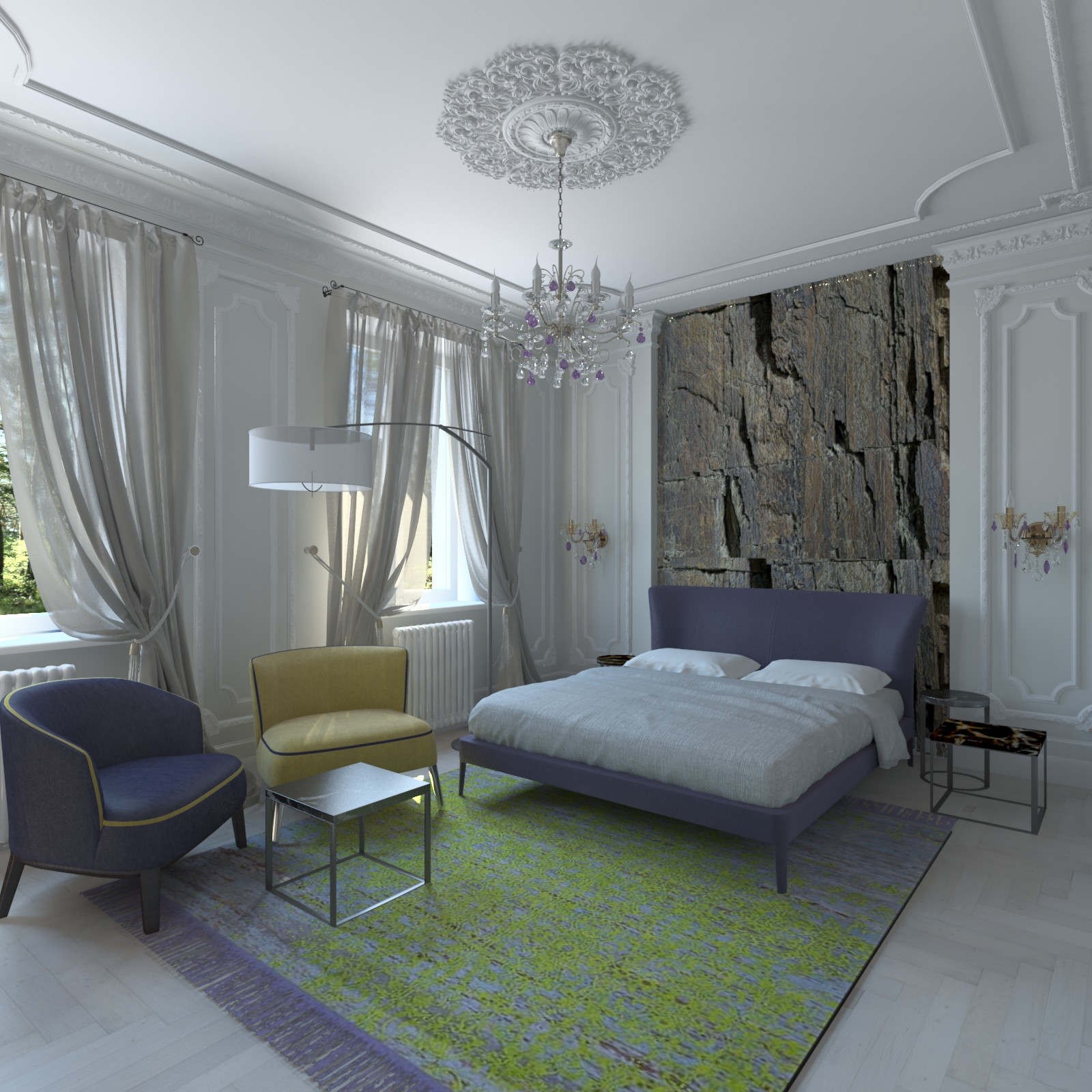 Интерьеры в таунхаусе.