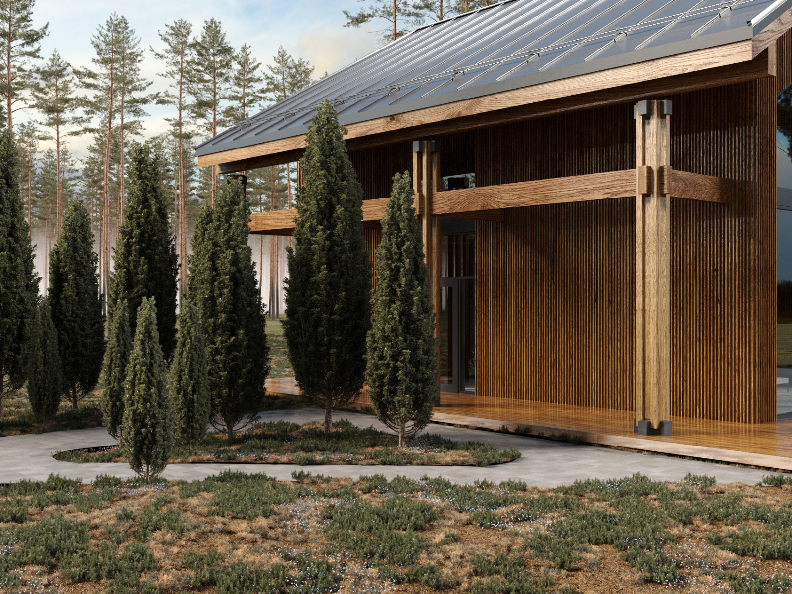 Гостевой дом Cabin 02 Red