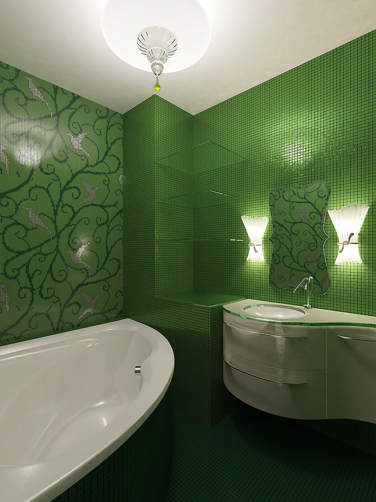 Проект коттеджа. Детский санузел