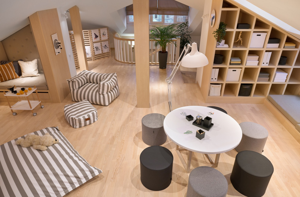 Мансарда для детей 40 м2