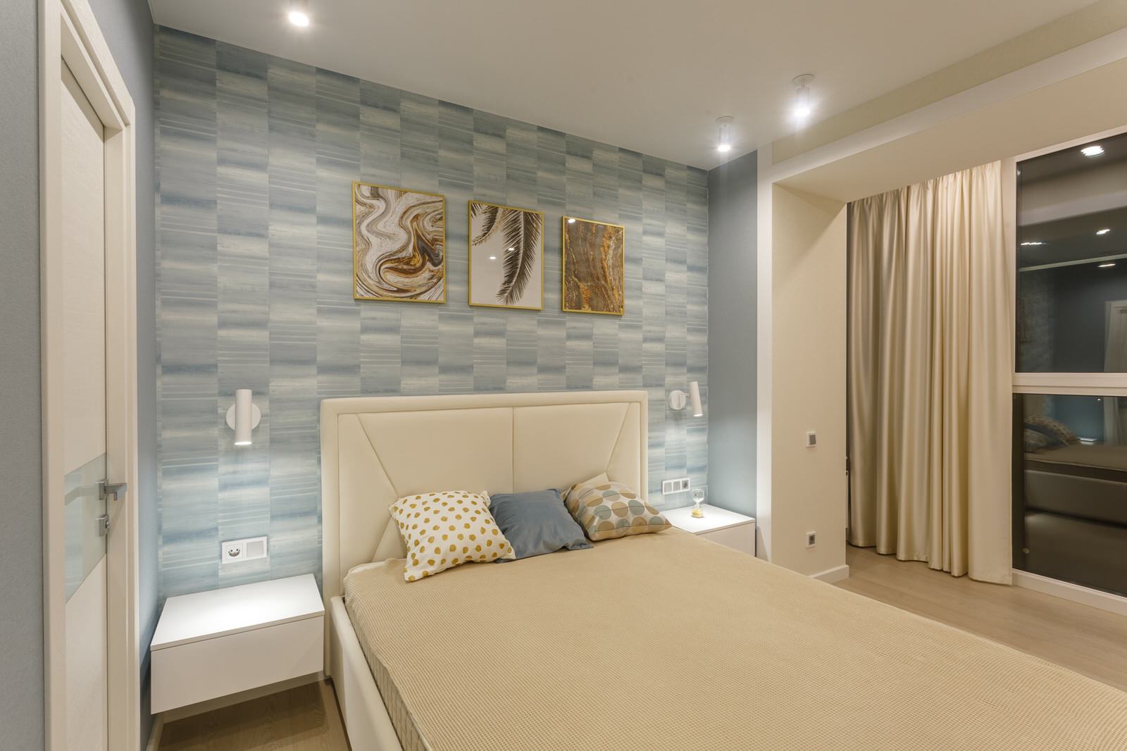 Капитальный ремонт 3-х комнатной квартиры, 85 м², "ЖК ЛОФТ"