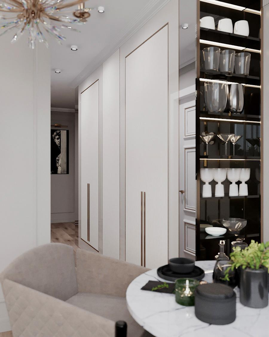 Стильная квартира 60 кв. м