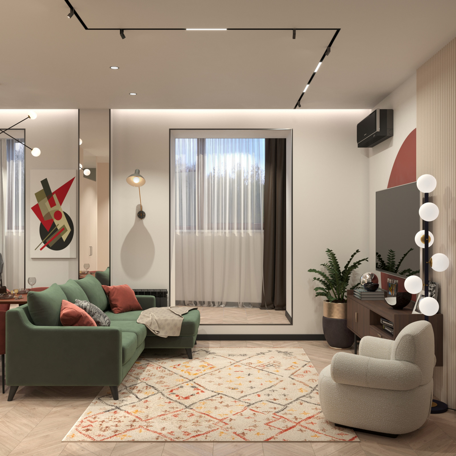 Кухня-гостиная